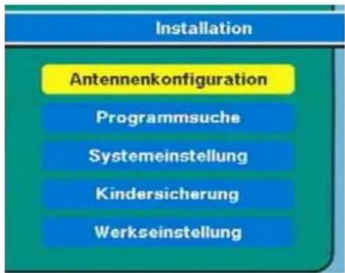 ZEHNDER DX 64 - Antennenkonfiguration – für Mehrsatellitenempfang - 1
