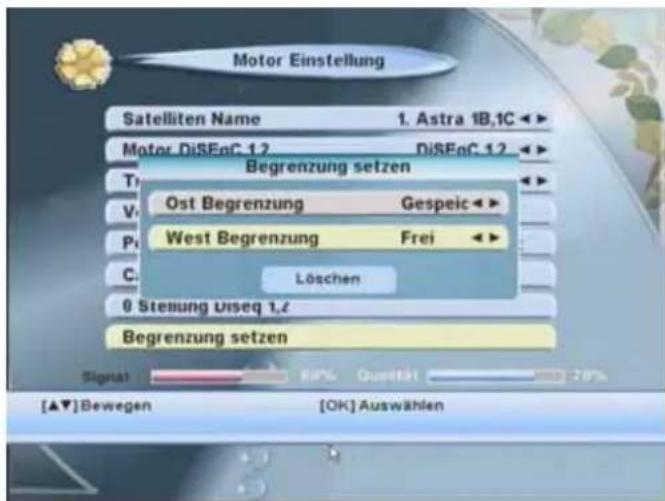 ZEHNDER DX 3010 CI - Ost West Begrenzung setzen - 1