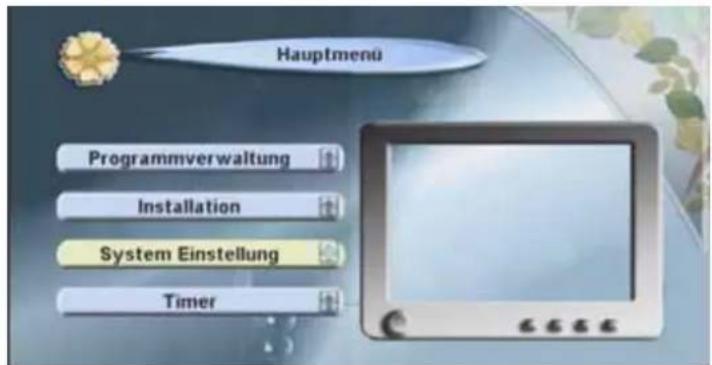 ZEHNDER DX 3010 CI - Systemeinstellung - 1