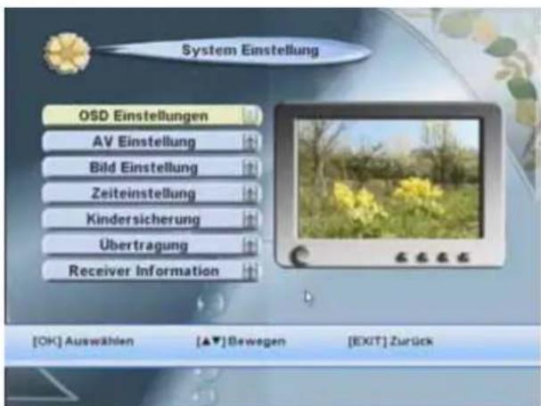 ZEHNDER DX 3010 CI - Systemeinstellung - 2