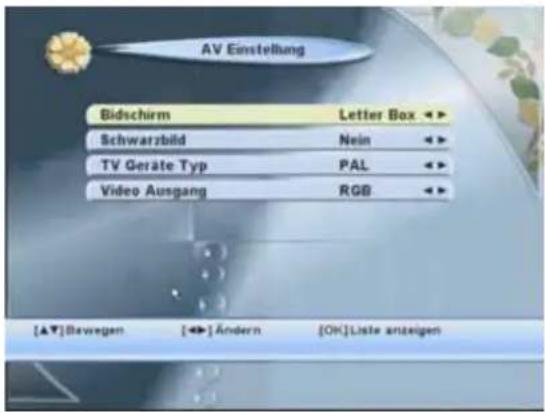 ZEHNDER DX 3010 CI - AV Einstellung - 1