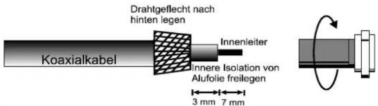 ZEHNDER DX 3010 CI - Satellitensignal-Anschluß "SAT ANT IN" - 1