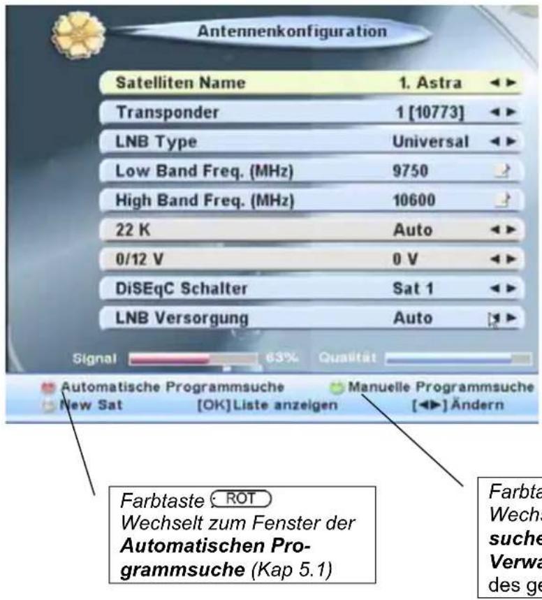 ZEHNDER DX 3010 CI - GRUNDEINSTELLUNGEN - 1