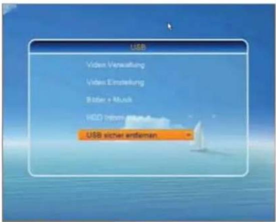 USB Video Verwaltung Video Einstellung Bäcker + Musik HDD Incentive USB sicher entleman