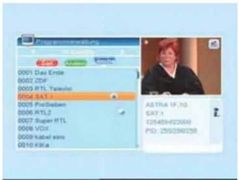 0001 Das Erste 0002 ZDF 0003 RTL Televini 0004 SAT 1 0005 ProSieben 0006 RTL2 0007 Super RTL 0008 VOX 0009 kabel eins 0010 Kika AS1RA 1F.1G CAT.1 125459-422000 PID: 255256236