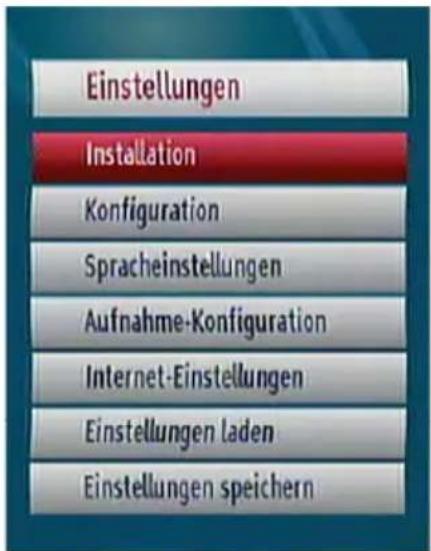 WISI OR 153 - Einstellungen - 1