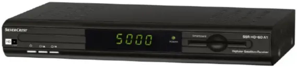 SILVERCREST 5000 Power Smartboard SSR HD-60 A1 Digitaler Satellion-Receiver