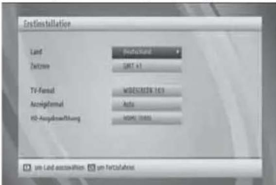 XORO HRS 8810 Hbb+ - Menüführung / Erstinstallation - 2