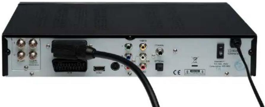 MEDION E24003 (MD 26001) - Anschluss mit SCART-Kabel - 1