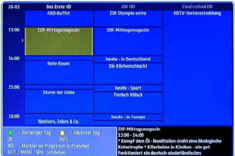 MEDION E24003 (MD 26001) - Sendung in den Timer aufnehmen: Programmierte Aufnahme - 1