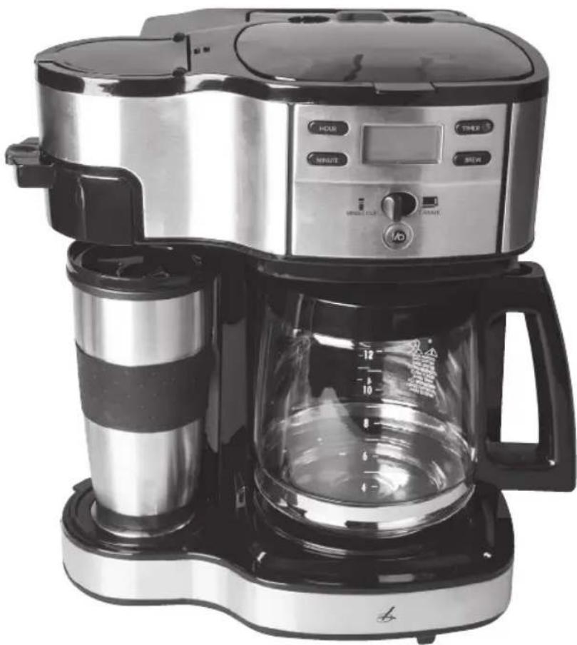 Lakeland 19686 - FILTERKAFFEEMASCHINE MIT UMSCHALTFUNKTION - 1