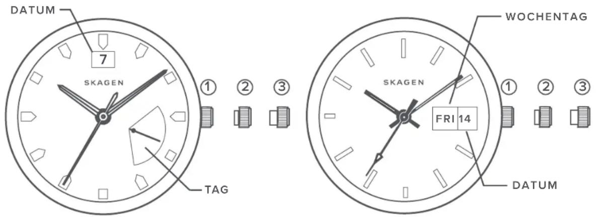 Skagen Holst - UHREN MIT 3-ZEIGER WERK UND DATUM - 1