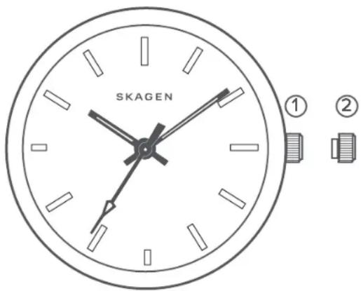 Skagen Holst - SOLARUHREN - 1