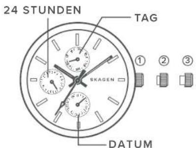 Skagen Holst - MULTIFUNKTIONSUHREN - 3