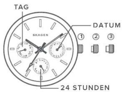 Skagen Grenen - MULTIFUNKTIONSUHREN - 1
