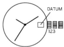 FOSSIL Multifunktion - Einstellen des Datums - 1