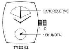 FOSSIL Multifunktion - Automatik TY2723/TY2542 - 2