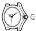 CASIO Sheen SHN-5000BP-7AVEF - Einstellung der Stoppuhr-Zeigerpositionen - 2