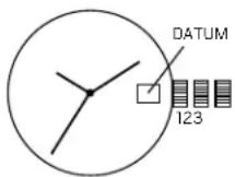 FOSSIL Digital - Einstellen des Datums - 1
