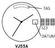 FOSSIL Analog-Digital - Datumseinstellung - 1