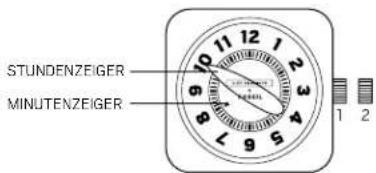 FOSSIL Analog-Digital - Zeit und Datum einstellen - 1