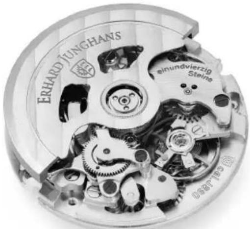 Junghans Tempus - Technische Informationen Kaliber J890 - 1