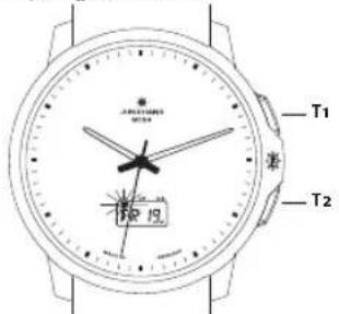 Junghans Voyager Mega MF - Automatische Zeitsynchronisation - 1