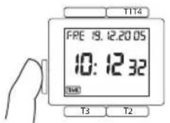 Junghans Mega 1000 - Tastensperre - 1