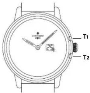 Junghans Diplomat Funk - Automatische Zeitsynchronisation - 1