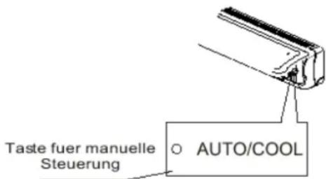 D-Let Klima 12.000 BTU - Manueller Betrieb - 2