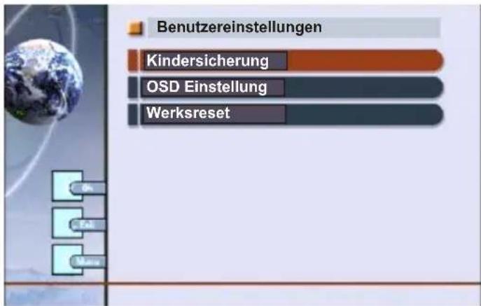 Helios DVB-T - Benutzereinstellungen - 1