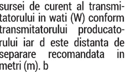 Medifit MD 509 - GHID SI DECLARATIA PRODUCATORULUI IN CE PRIVESTE IMUNITATEA ELECTROMAGNETICA - 4