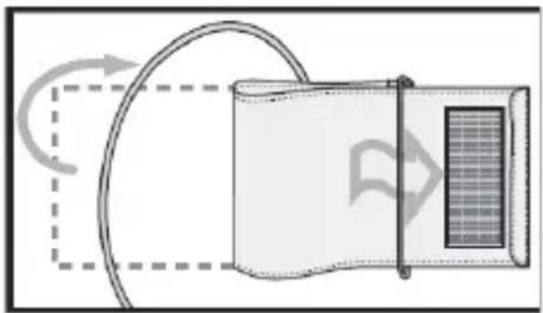 Medifit MD 509 - POSIZIONE CORRETTA PER LA MISURAZIONE - 3