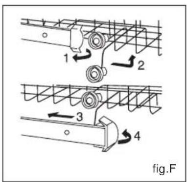 Eurolux DW9-CBE7 - How to use the upper rack - 1