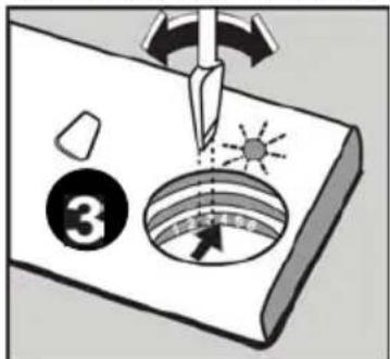 Eurolux DW12V-AAA-9 - Filling with rinse aid and making the setting - 3
