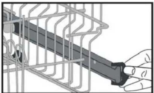 Eurolux DW12V-AAA-9 - Top basket height adjustment - 1