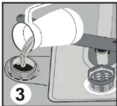 Eurolux DW12V-AAA-9 - Fill the salt compartment with water at first use only. - 1