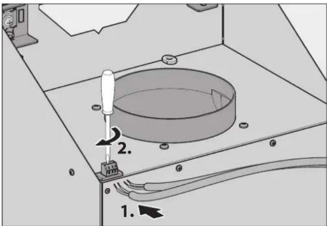 BERBEL BWH 120 EL - Zubehör anschließen - 1