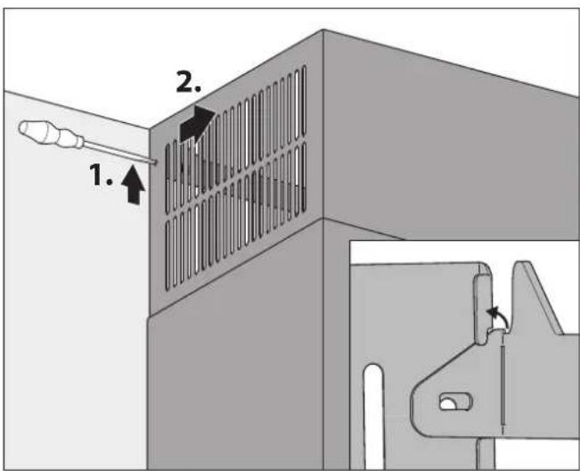 BERBEL BWH 120 EL - Gefahr von Sachschäden durch herunterfallende Teile. - 1