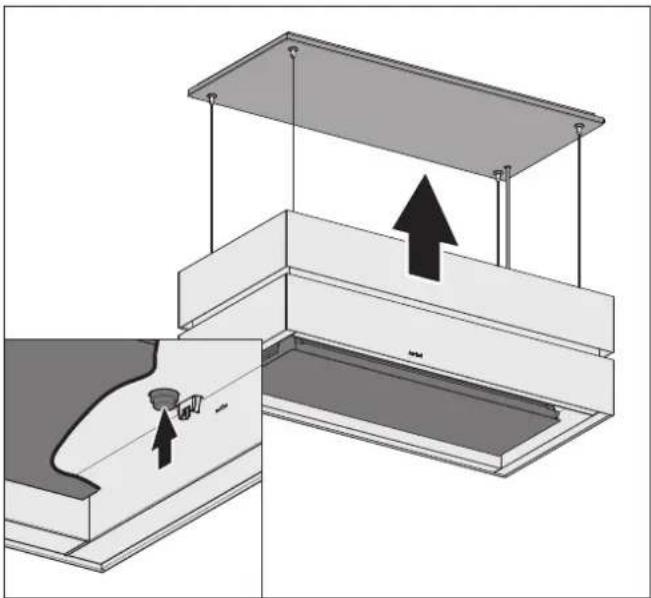 BERBEL Skyline Edge Light BDL 95 SKE-L - Gefahr von Beschädigungen durch herunterfallende Teile. - 2