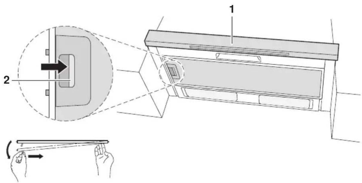 V-ZUG DF-N - Fettfilter ausbauen - 2