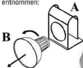 Domatix DHW 672 HX - Halogenlampe austauschen - 4
