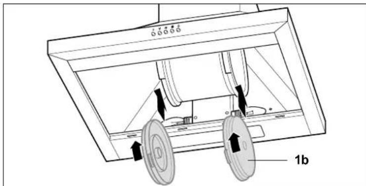 Hanseatic SY-3503B-P-C1-600 - Kohlefi Iter erneuern (nur bei Umluftbetrieb) - 2
