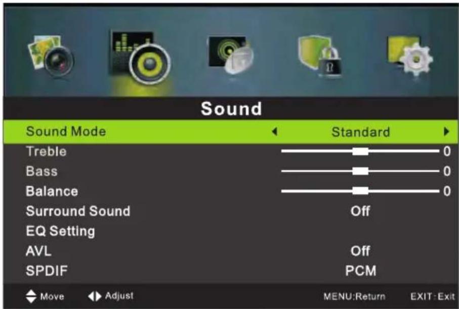 Miia MTV-C24LEHD-DVD - Menu Audio - 1