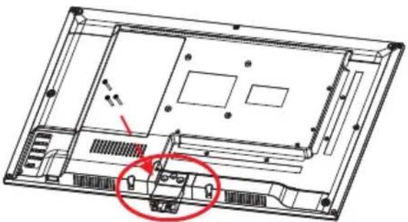 Miia MTV-C24LEHD-DVD - INSTALLAZIONE/RIMOZIONE DEL SUPPORTO - 1