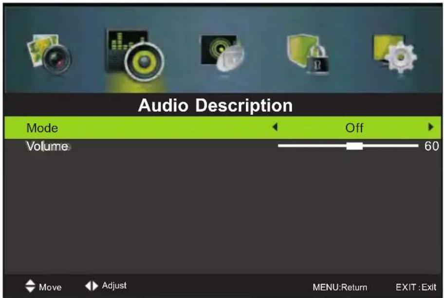 Miia MTV-C24LEHD-DVD - Descrizione audio - 1