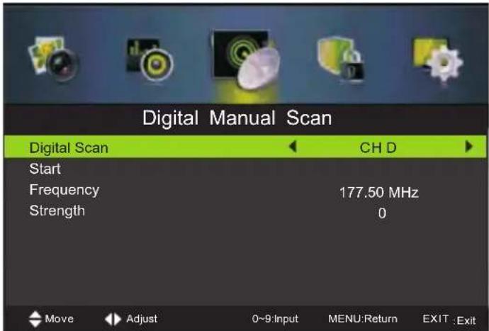 Miia MTV-C24LEHD-DVD - Ricerca manuale digitale - 1