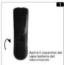 Asano 32DF3002H - Sostituzione delle batterie - 1