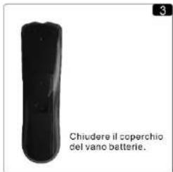 Asano 32DF3002H - Sostituzione delle batterie - 3