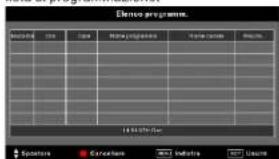 Asano 32DF3002H - Elenco Programmazione - 1